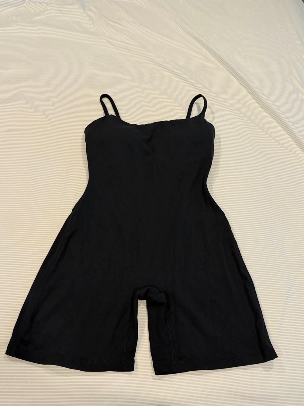 Oner Active Black Spaghetti-Strap Romper